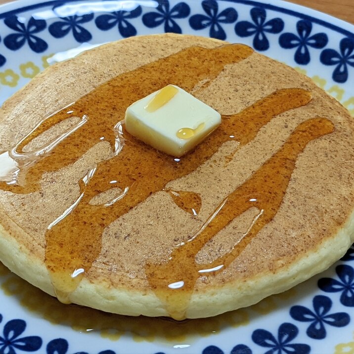 豆腐を入れて❀ふかふかホットケーキ